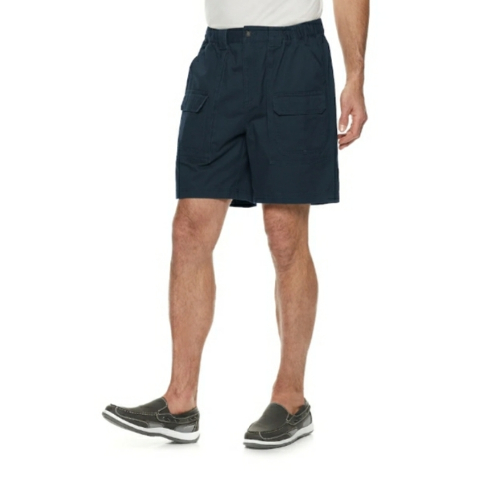 Coft & Barrow Side-Elastic 7.5 inseam Cargo Shorts